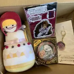 ドンキホーテ・ロシナンテ　コラソン　バースデーケーキ　缶バッジ　アクスタ