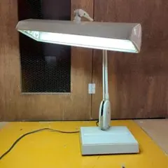 昭和レトロ ナショナル 蛍光灯器具 学習用電気スタンド ディスクライト
