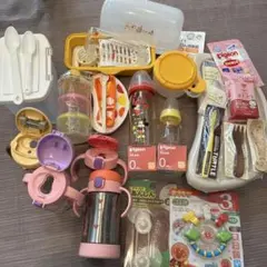 哺乳瓶、ベビー用水筒、食器