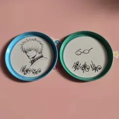 銀魂 缶コースター ジャンプフェア 銀時 新八