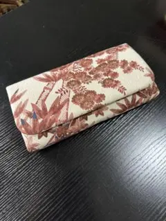 花柄 和装用バッグ横23㌢縦12㌢