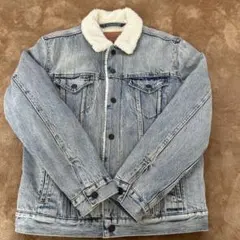 Levi's ボア襟Gジャン ライトブルー