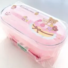 レア 2009 日本製 2段弁当箱 신품 리락쿠마 箸付き 平成 레트로
