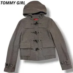 美品 トミーガール ダッフルコート ショート丈 グレー レディース アウター 秋のサムネイル