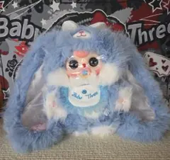 babythree ベイビースリー ストラップ 隠れキャラ 黒赤 黒猫 - メルカリ