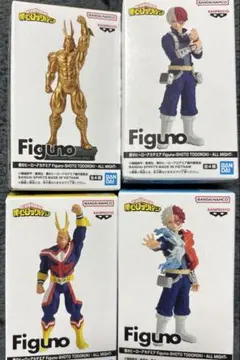 ヒロアカ Figuno フィギュア全4種コンプリートセット - メルカリ