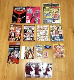ワンピースグッズ　色々まとめ売り 雑誌付録　ステッカー　クリアファイル等