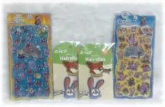 ズートピア2 プチドロップステッカー 前髪ヘアクリップ