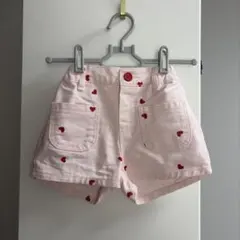 MELIKEY ハート刺繍ショートパンツ L 韓国子供服