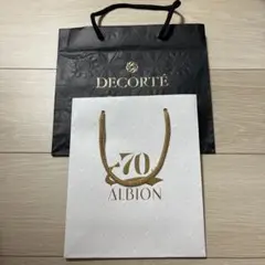 コスメブランド DECORTÉ ALBION ショッパー ショップ袋 まとめ売りのサムネイル