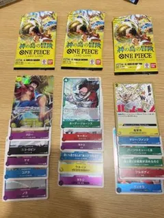 ワンピースカードゲーム 神ノ島の冒険 モンキー D ルフィ SEC シークレット