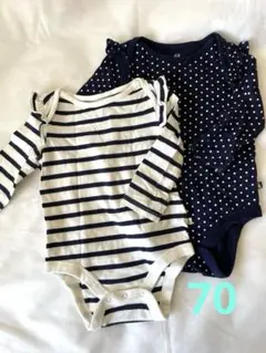 GAPベビー肌着 2枚セット 70