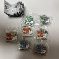 ポケモン30周年 メタルチャームマスコット