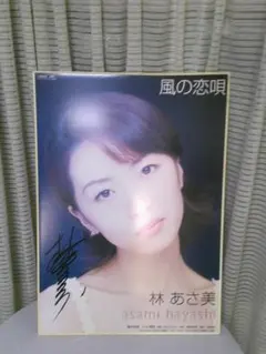 演ドル 林あさ美 特大パネル サイン入り 【風の恋唄 告知パネル】 非売品 販促 2026年最新】林あさ美の人気アイテム - メルカリ