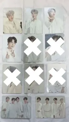 BTS バンタン　ミニフォト　セット　トレカ 公式　グッズ　ジン　グク　rm