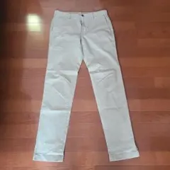 UNIQLO 　スリムフィット チノ　ベージュ　ウエスト79cm