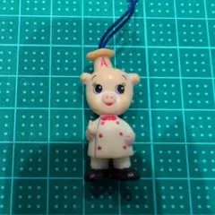 エースコックのこぶたマスコット 스트랩