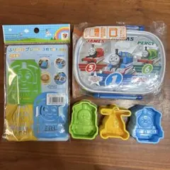 OSK きかんしゃトーマス 弁当箱 360ml ふりかけプレート付のサムネイル