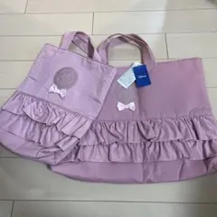 ディズニー ミニーマウス トートバッグ 2点セット