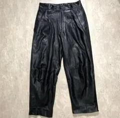 ZARA ラムレザー 羊革 ハーフパンツ バレンシアガ - メルカリ