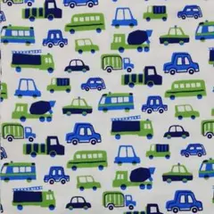 はたらく車⑩北欧柄　入園用品　オーダー受付　レッスンバッグ　お弁当袋