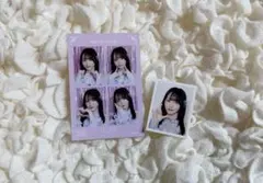 = LOVE 野口衣織 4カットフォトカード 魔法少女衣装 証明写真IDフォト