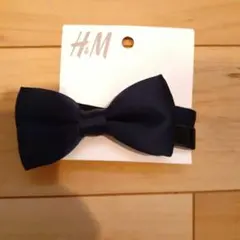 H&M 蝶ネクタイ 子供 ネイビー 紺 調整可 卒園式 入学式
