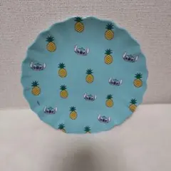 ディズニーストア　スティッチ　メラミンプレートパイナップル