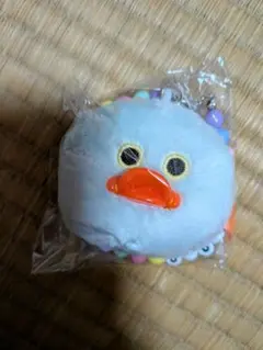 mojojojo ビーズチェーン付きフェイスマスコット3　ひよこ