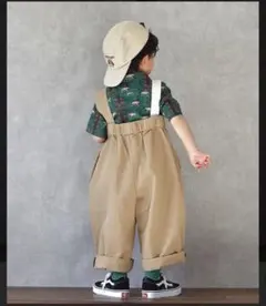 チャオパニックティピー　キッズ　サロペット サイズ100〜110