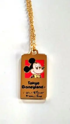 D382 フ【レア物】東京ディズニーランド ミッキーマウス ペンダント