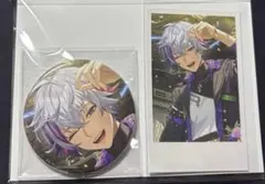 にじさんじ 不破湊 誕生日 グッズ 缶バッジ&チェキ風カードセット