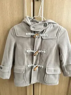 ダッフルコート ベージュ フリース　ユニクロ