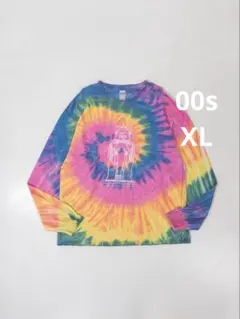 00s タイダイ柄 ロンTシャツ 長袖 ヴィンテージ 古着のサムネイル