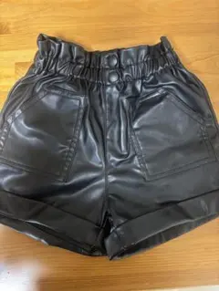 zara kids 合皮レザーパンツ104センチ