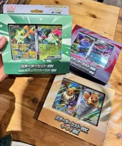 ポケモンカード スターターセットex 2種セット ニャオハ ゾロア 各2個