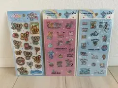 【正規品】エンジェルブルー ふんわりフェルトシール ・キラキラシール3枚セット