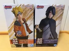BORUTO 忍界造形列伝 フィギュア うずまきボルト うちはサスケのサムネイル
