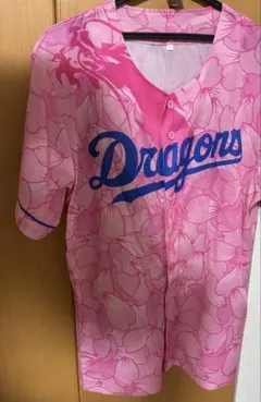 中日ドラゴンズ 昇竜ユニフォーム2024 ピンク 桜柄のサムネイル
