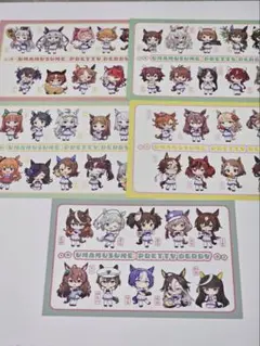 ウマ娘 47都道府県名物いっぱいご当地ダービー 特典 ポストカード コンプリート
