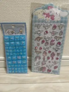 軽微訳あり！シナモン　タイル　3D立体シール　2枚セット