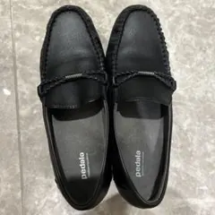 M*A様 美品pedala ブラック レザー ローファー