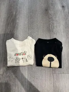 mont-bell Tシャツ 2枚セット 80