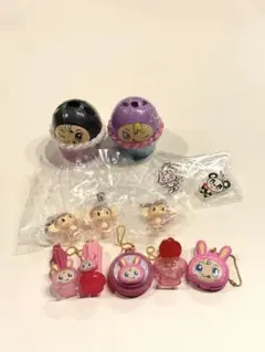 ナルミヤキャラクター　ガチャグッズセット　メゾピアノ（めじるしアクセサリーなど）