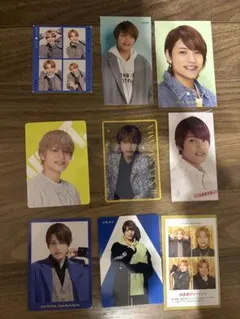 【匿名配送】WEST. 中間淳太 カード 切り抜き セット