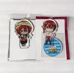 新品 弱虫ペダル 新開隼人 コラボカフェ アクリルスタンドキーホルダー