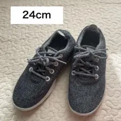 【美品】24cm Allbirds オールバーズ スニーカー グレー