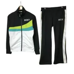 ROXY ロキシー　レディースジャージ　上下セットアップ　ワンポイントロゴ　L