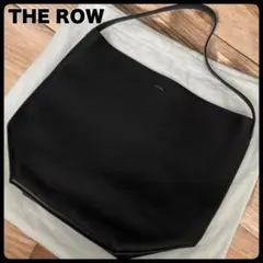 ザロウ パークトート サドルレザー ラージ ブラック N/S トートバッグ