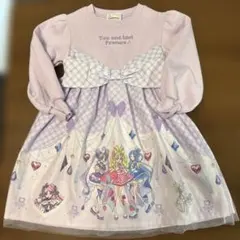 【おまけ付き】アイドルプリキュア　ワンピース 110cm